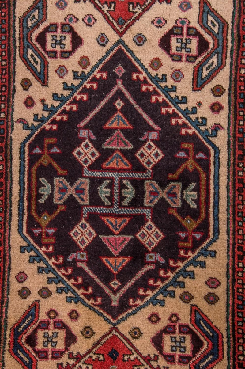 Corredor Tapete Persa - Nomadic - 296 x 75 cm - bege