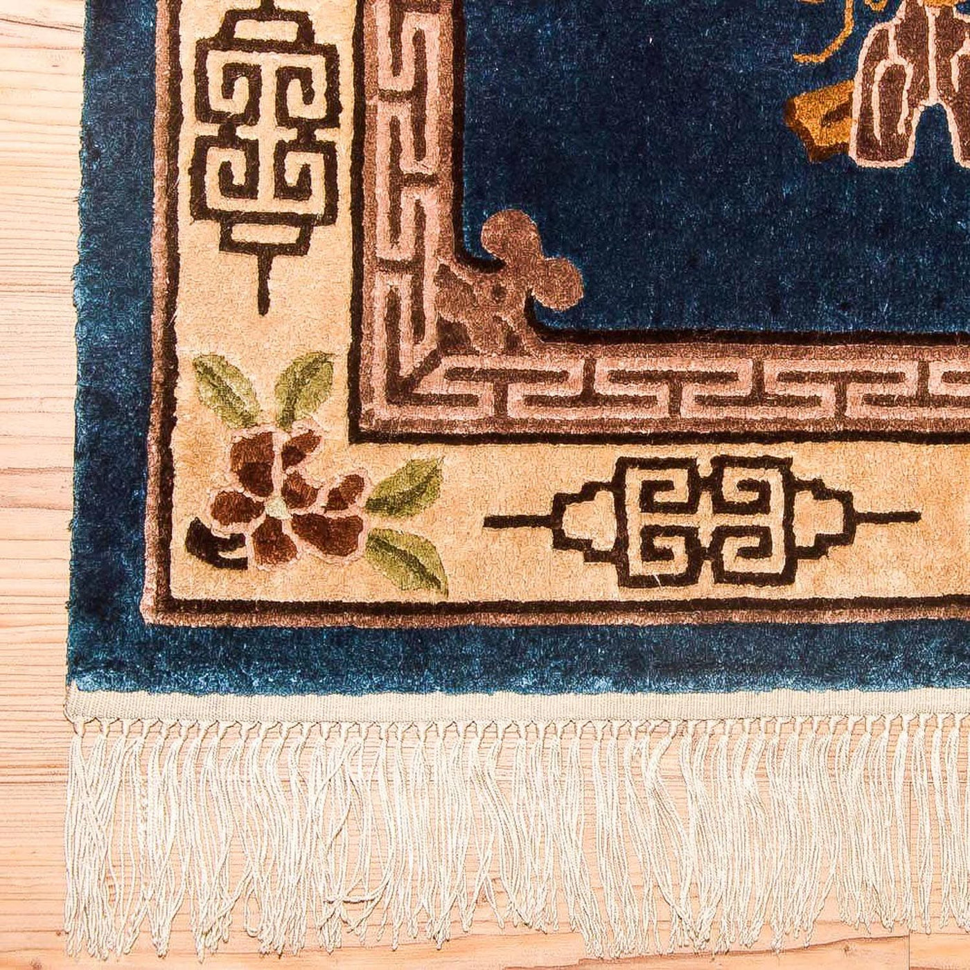 Seda chinesa Tapete 122x69cm - Tapete Oriental