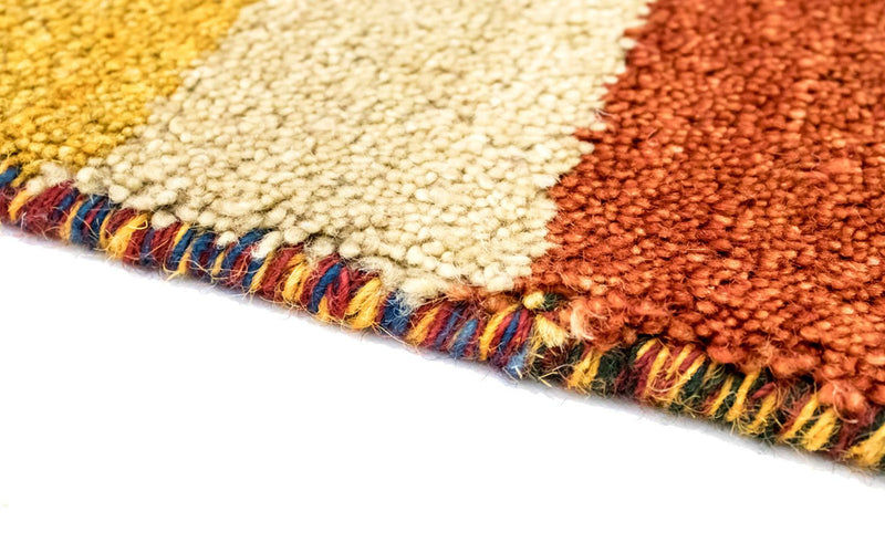 Gabbeh Indo Tapete 90x60cm - Tapete de lã