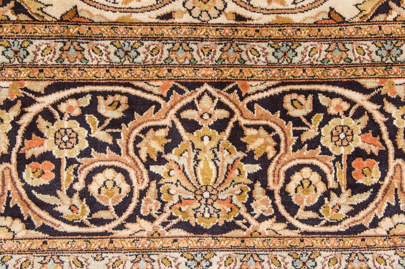Seda da Caxemira Tapete 342x234cm - Tapete Oriental