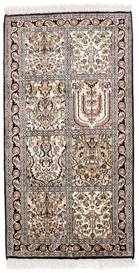 Seda da Caxemira Tapete 124x65cm - Tapete Oriental – product image