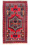 Tapete Baluch 73x126cm - Tapete Oriental - Rectangular / Vermelho / 73 x 126 cm Rectangular