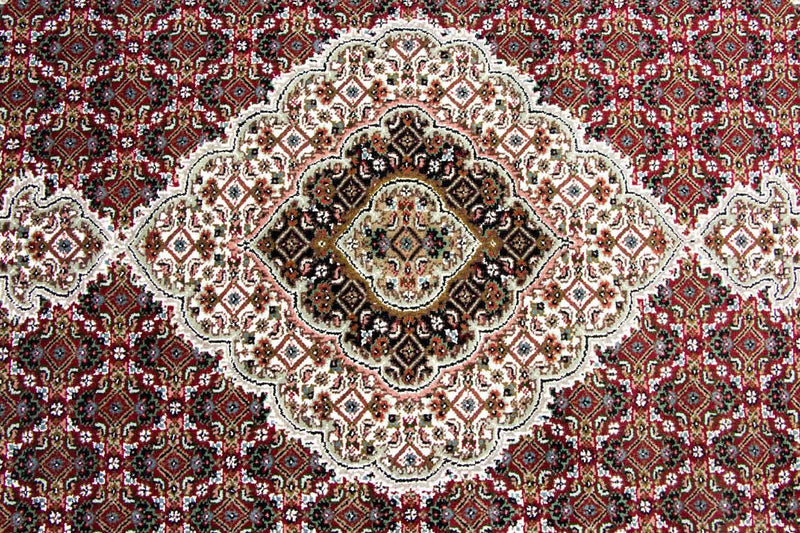 Tapete Persa - Tabriz - 233 x 163 cm - vermelho