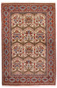 Tapete persa - Ghom - 215 x 141 cm - vermelho