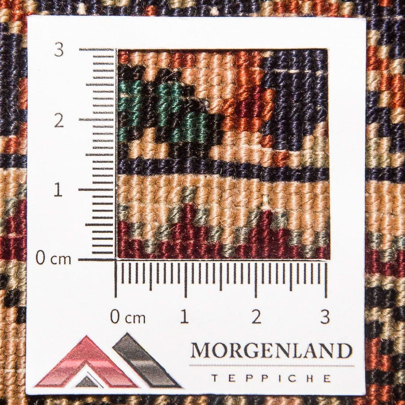 Tapete Persa - Bijar - 175 x 124 cm - ferrugem