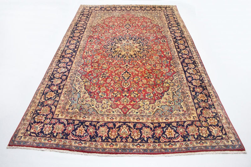 Tapete Persa - Clássico - 424 x 289 cm - vermelho