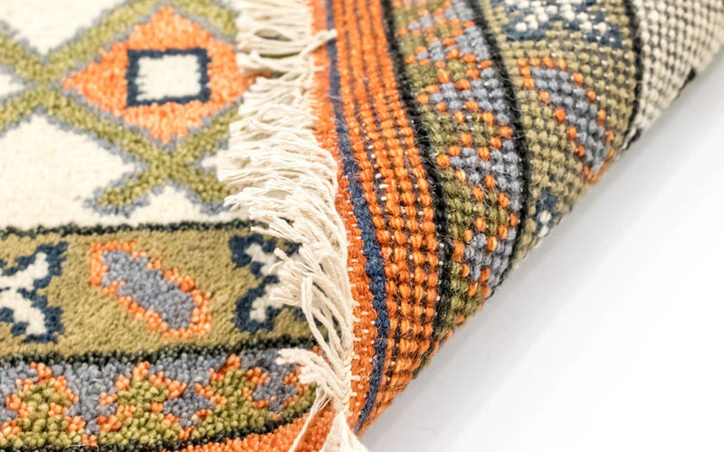 Tapete Oriental - 304 x 249 cm - laranja