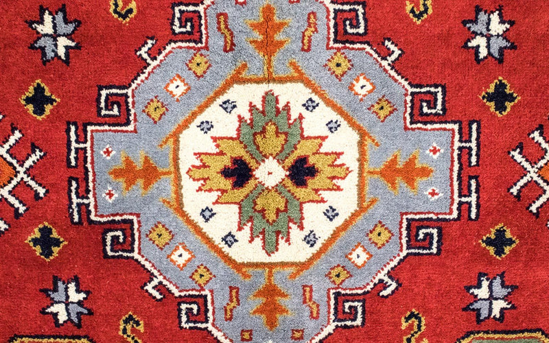 Tapete Oriental - 302 x 202 cm - vermelho