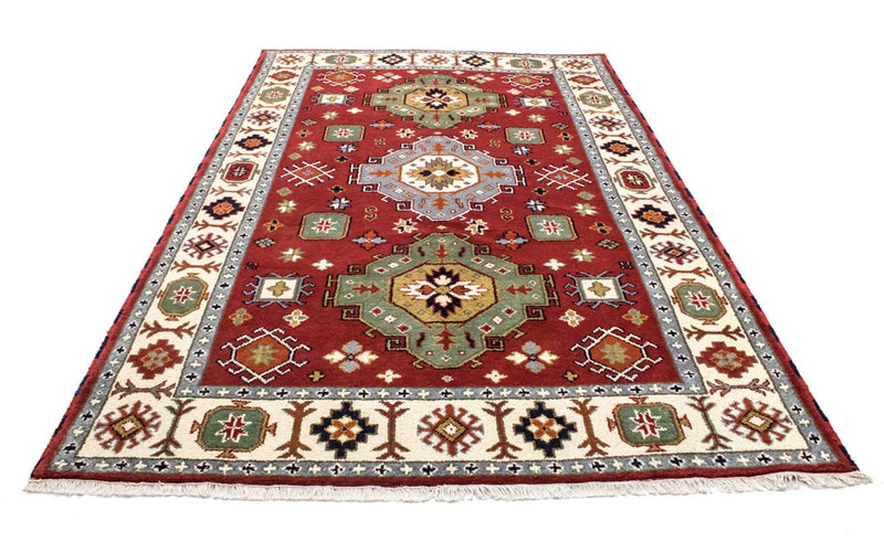 Tapete Oriental - 302 x 202 cm - vermelho