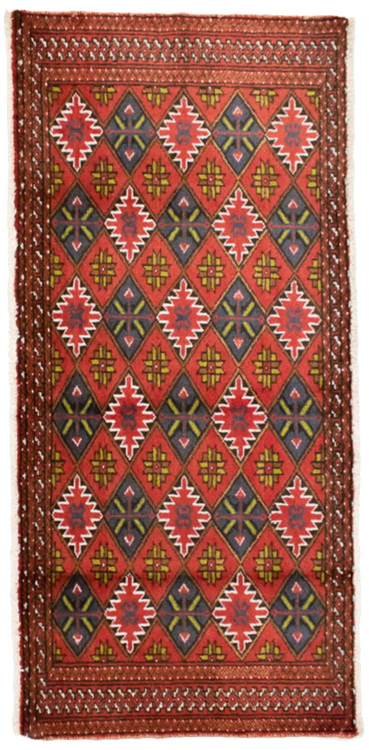 Turkaman Teppich 130x60cm - Orientteppich