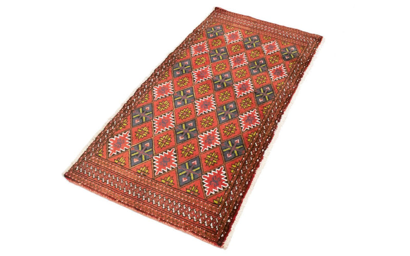 Turkaman Teppich 130x60cm - Orientteppich