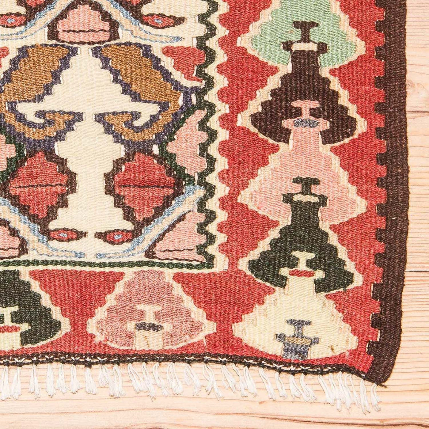 Kilim antigo Tapete 143x119cm