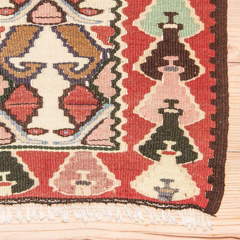 Kilim antigo Tapete 143x119cm