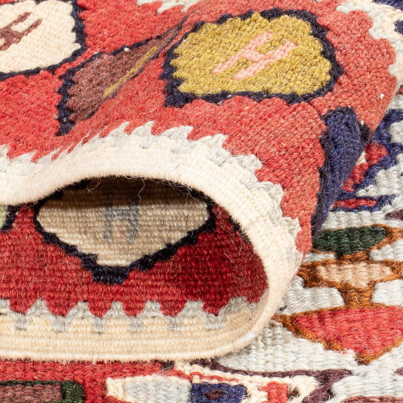 Tapete Kelim - Oriental - 152 x 117 cm - multicolorido