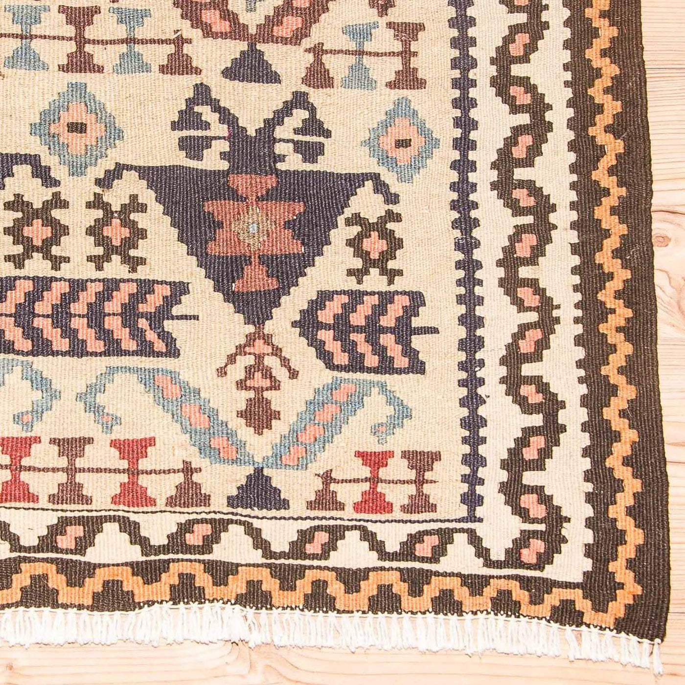 Kilim antigo Tapete 195x108cm