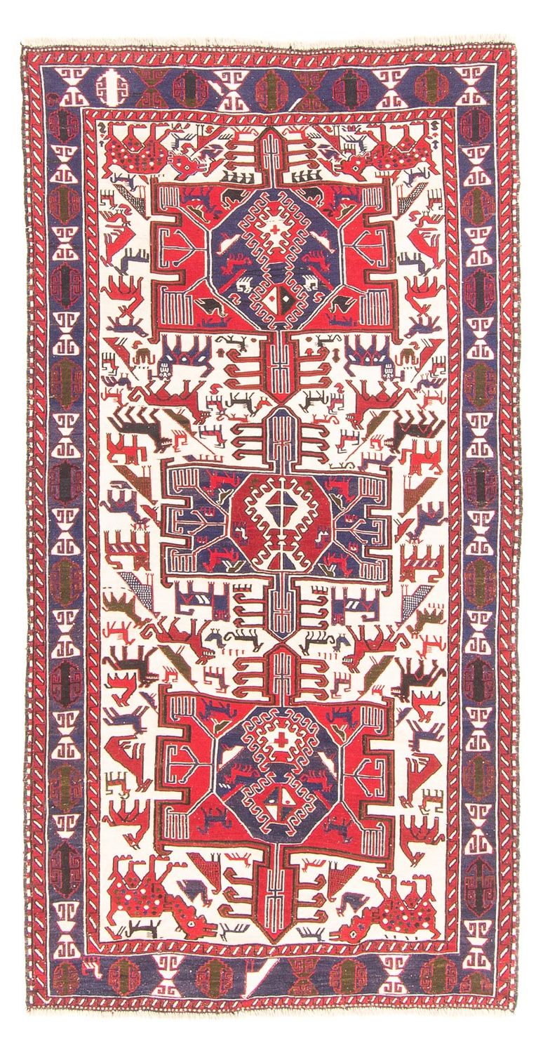 Kilim de seda Tapete 205x110cm