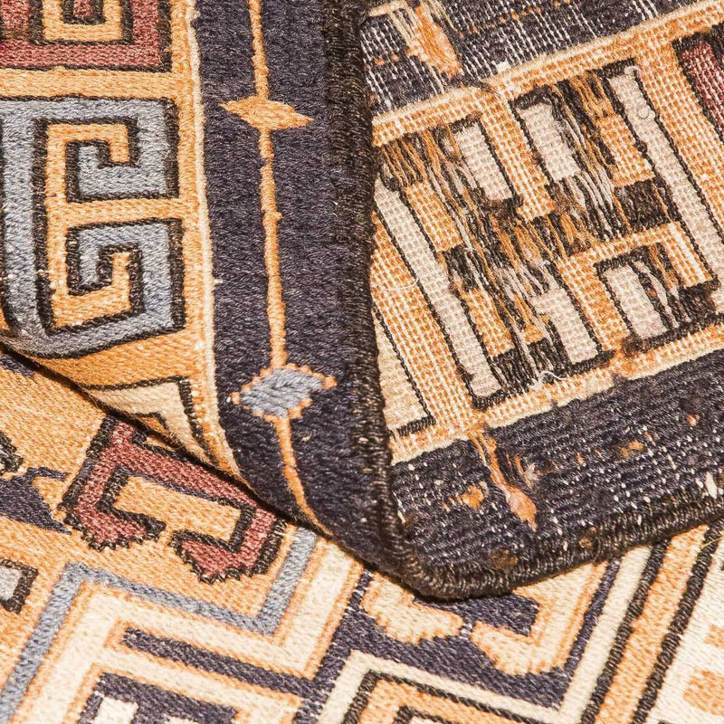 Kilim de seda Tapete 210x115cm