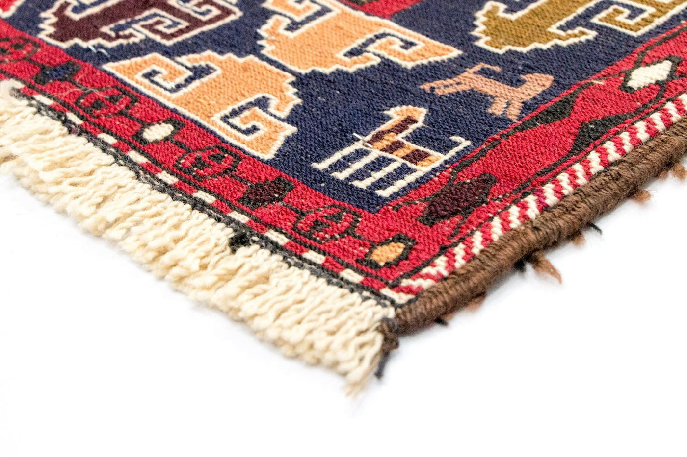 Kilim de seda Tapete 192x110cm