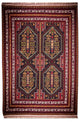 Tapete afegão 145x92cm - Tapete Oriental