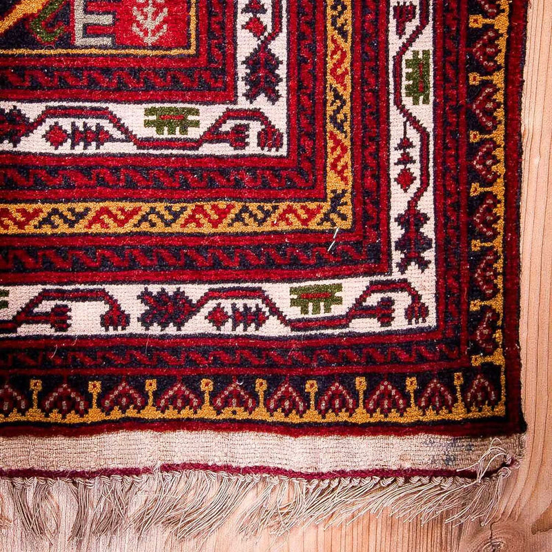 Tapete afegão 145x92cm - Tapete Oriental