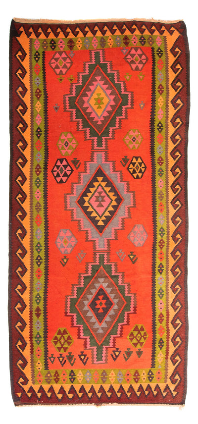 Kilim antigo Tapete 155x330cm