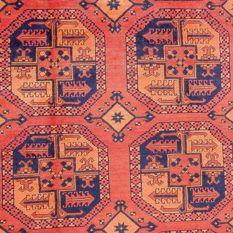Tapete afegão - Kunduz - 300 x 199 cm - vermelho