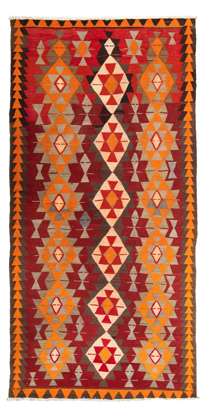 Kilim antigo Tapete 310x165cm