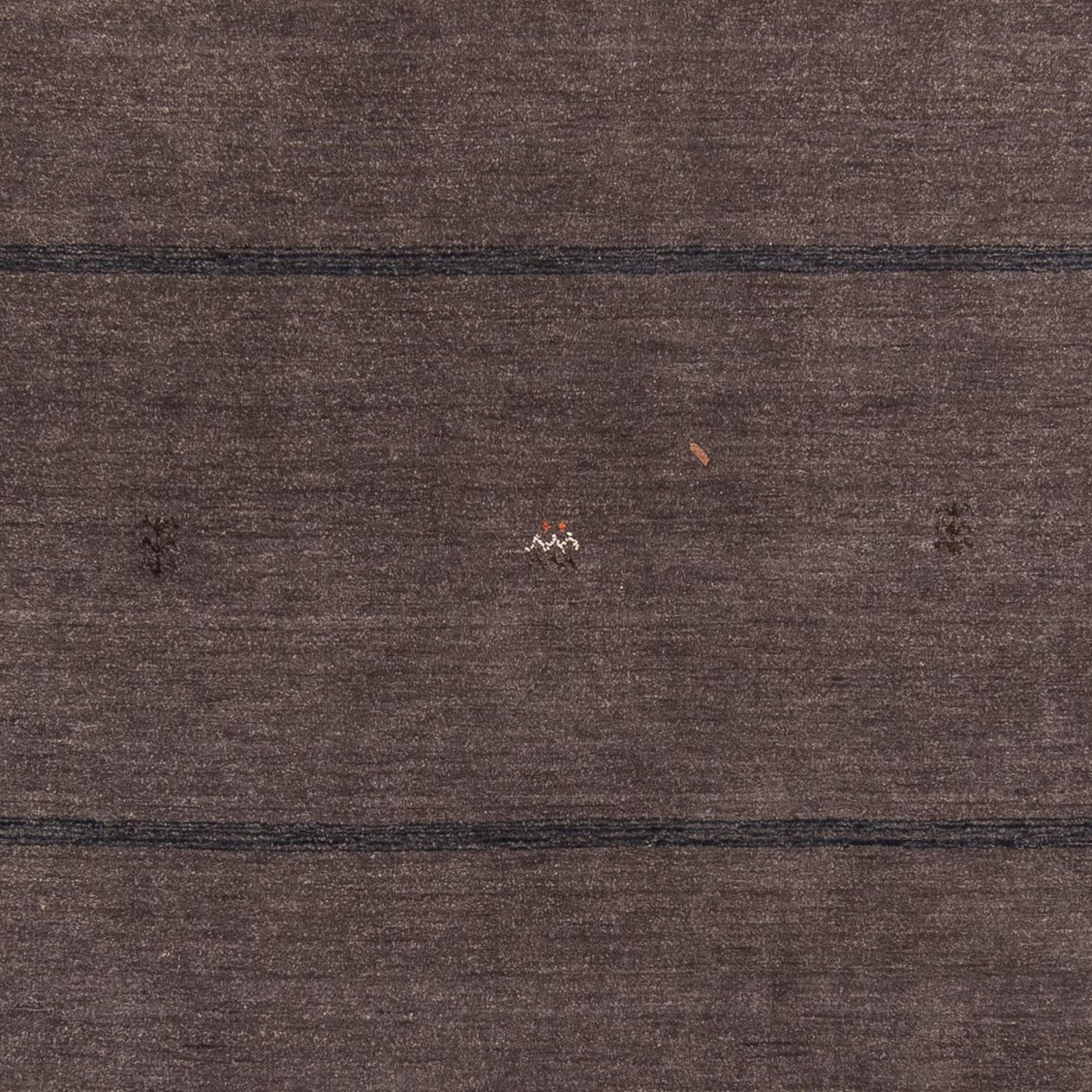 Tapete Gabbeh - Loribaft Softy - 244 x 173 cm - castanho escuro