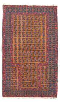 Tapete Baluch - 131 x 75 cm - castanho – product image