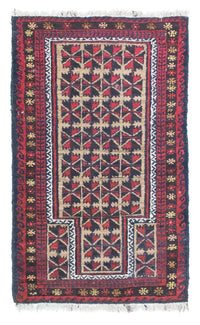 Belutsch Teppich 129x78cm - Orientteppich – product image