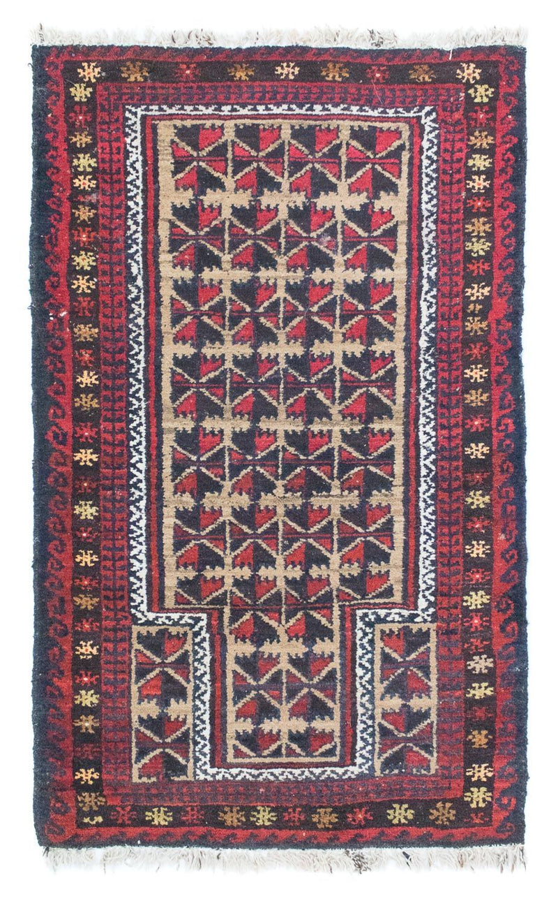 Belutsch Teppich 129x78cm - Orientteppich