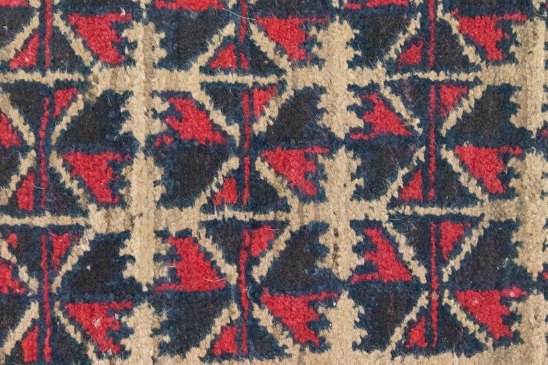 Belutsch Teppich 129x78cm - Orientteppich