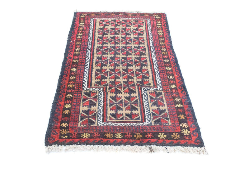 Belutsch Teppich 129x78cm - Orientteppich