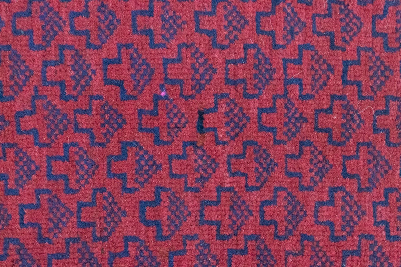 Tapete Baluch - 129 x 75 cm - vermelho