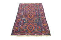 Tapete Baluch - 135 x 81 cm - azul – product image