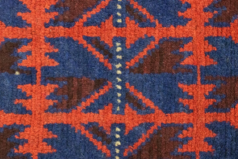 Tapete Baluch - 137 x 84 cm - azul