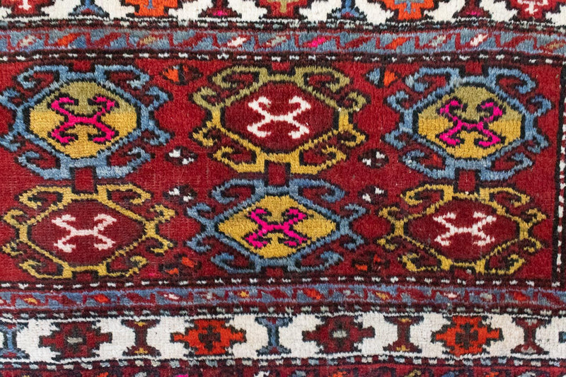 Tapete Persa - Nomadic - 106 x 50 cm - vermelho