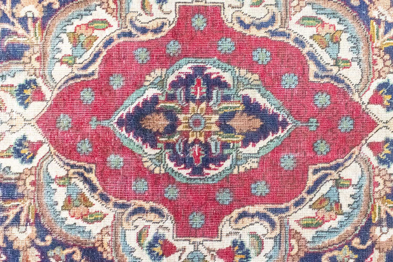 Tapete Persa - Tabriz - 367 x 277 cm - vermelho