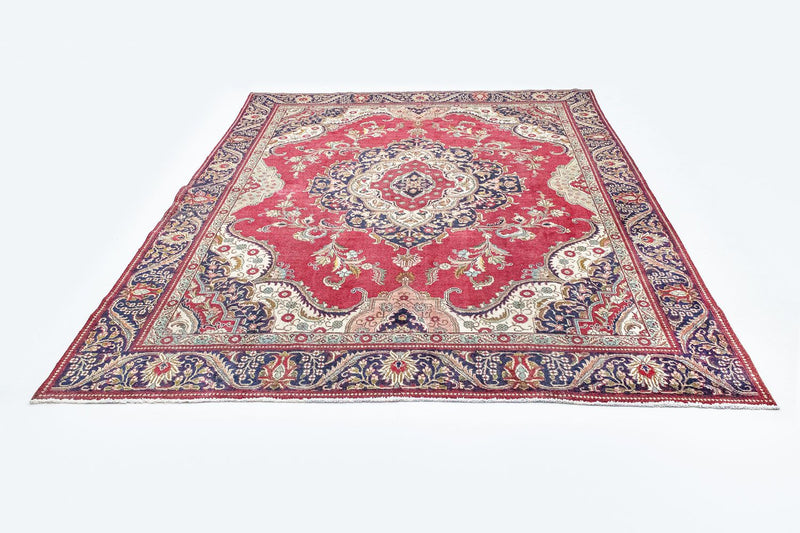 Tapete Persa - Tabriz - 367 x 277 cm - vermelho