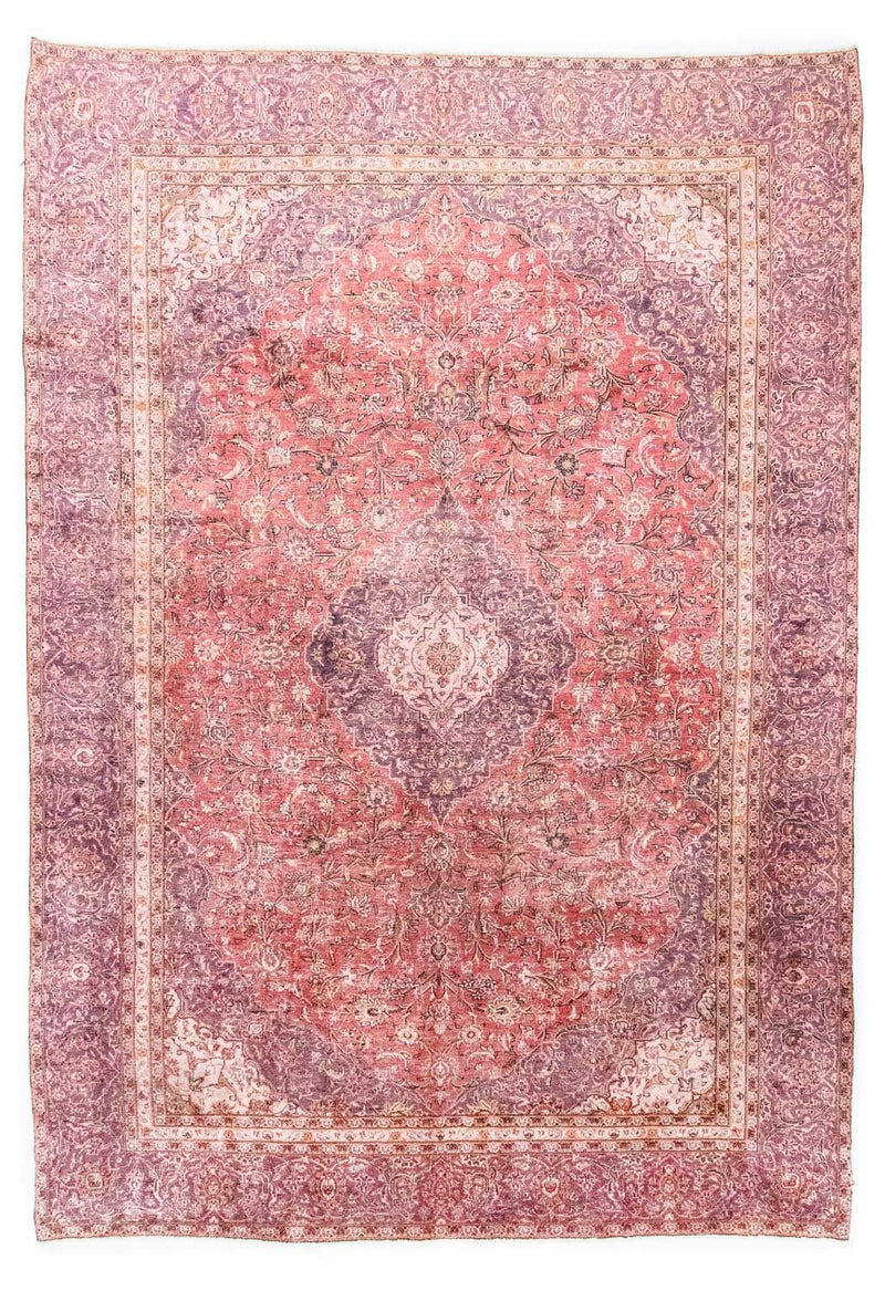 Tapete persa - Keshan - 394 x 277 cm - vermelho