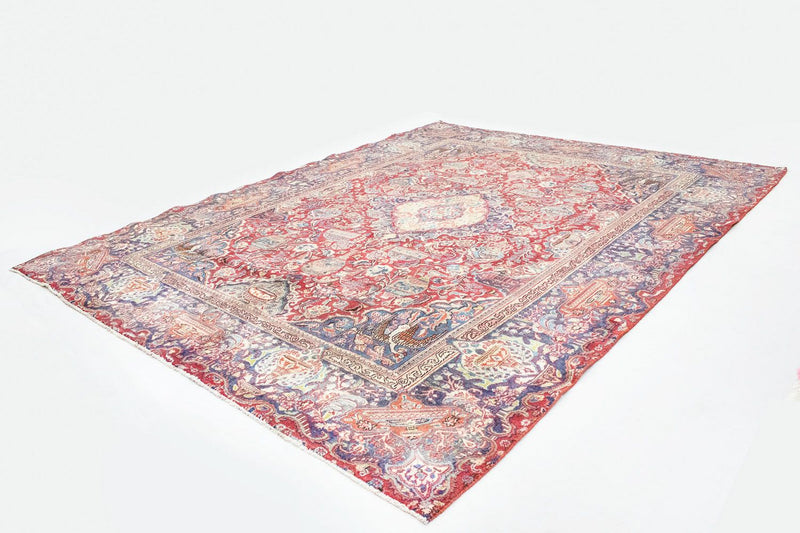 Tapete Persa - Clássico - 377 x 290 cm - vermelho