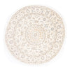 Nain - 9La Tapete 150x150cm - Tapete persa - Redondo / Bege / 150 x 150 cm Redondo