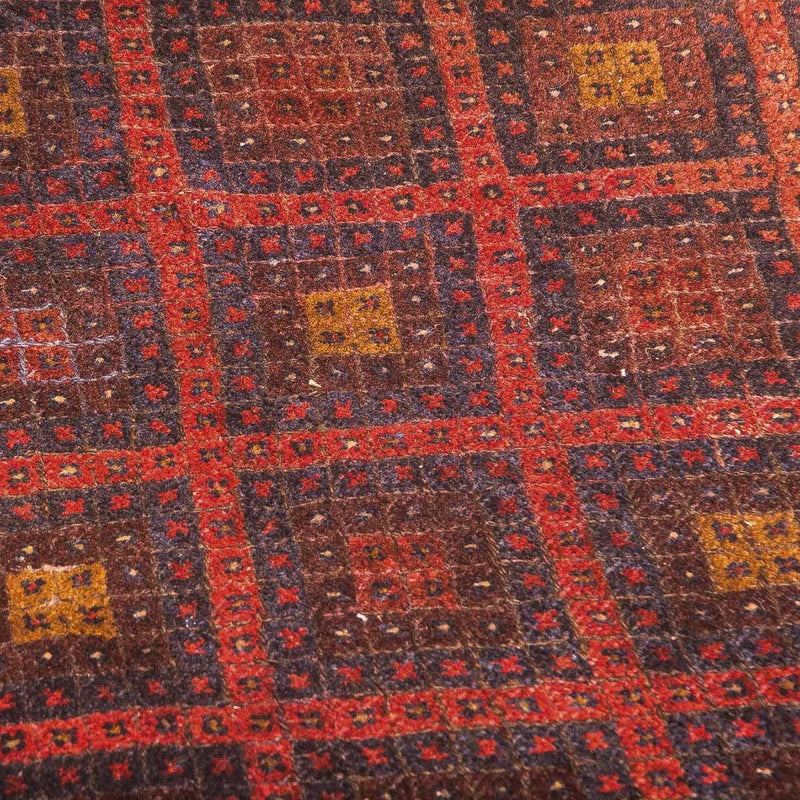 Tapete Kelim - Oriental - 139 x 118 cm - castanho