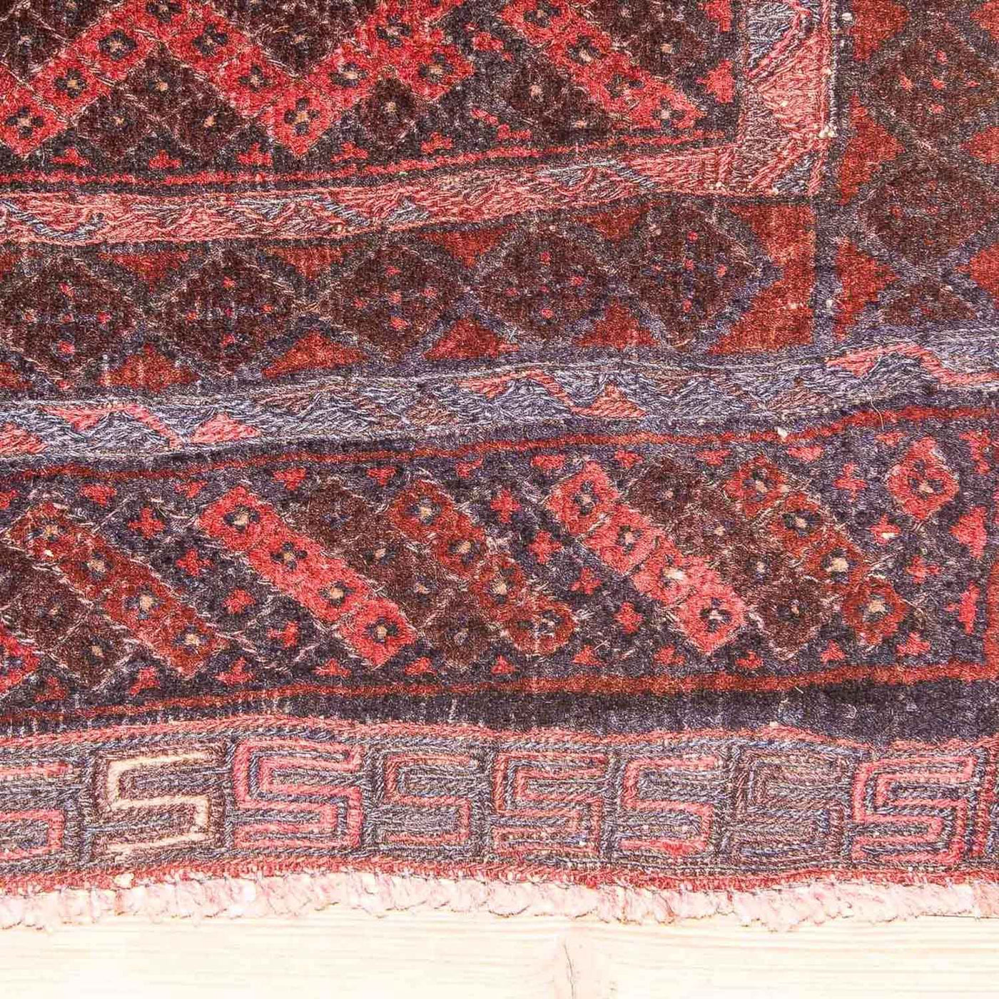 Tapete Kelim - Oriental - 139 x 118 cm - castanho