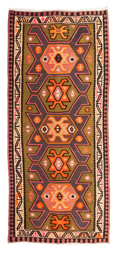 Kilim antigo Tapete 145x305cm
