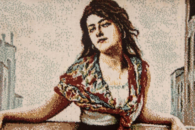 Tapete de retrato 85x60cm - Tapete Oriental