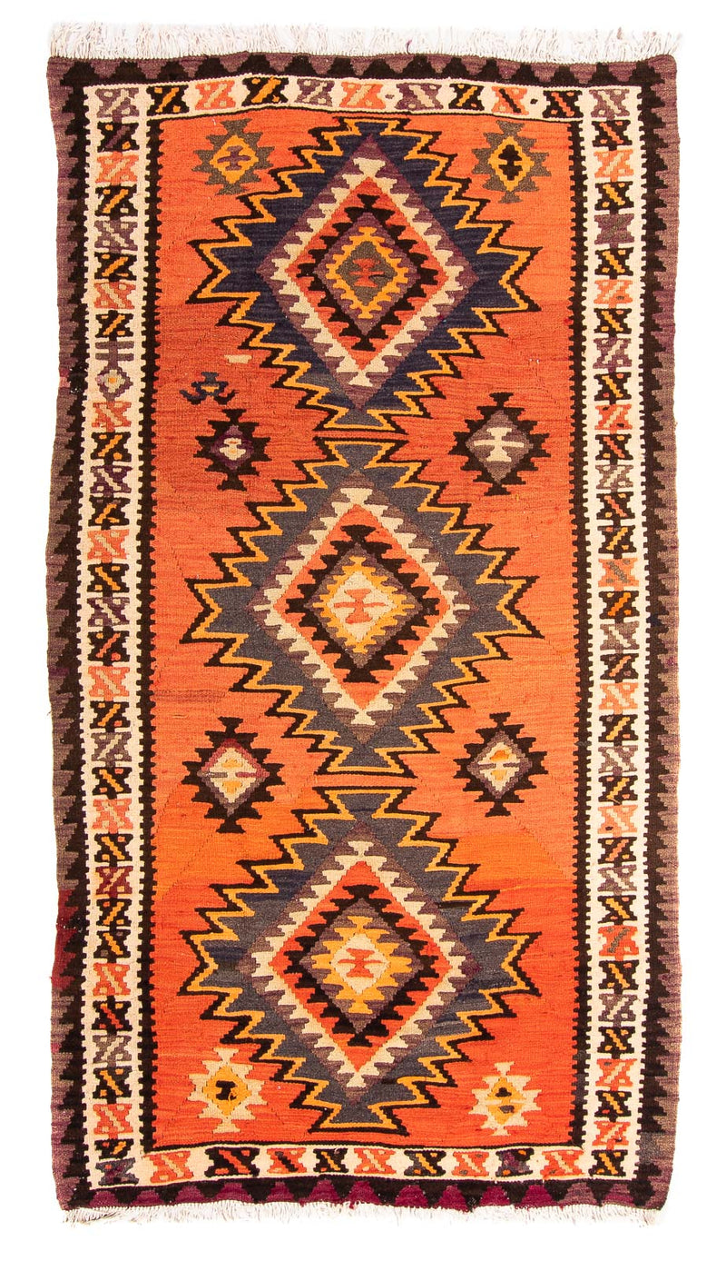 Kilim antigo Tapete 260x130cm