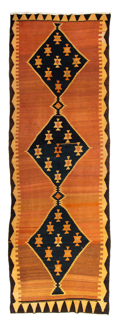 Kilim antigo Tapete 124x375cm