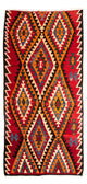 Kilim antigo Tapete 320x162cm