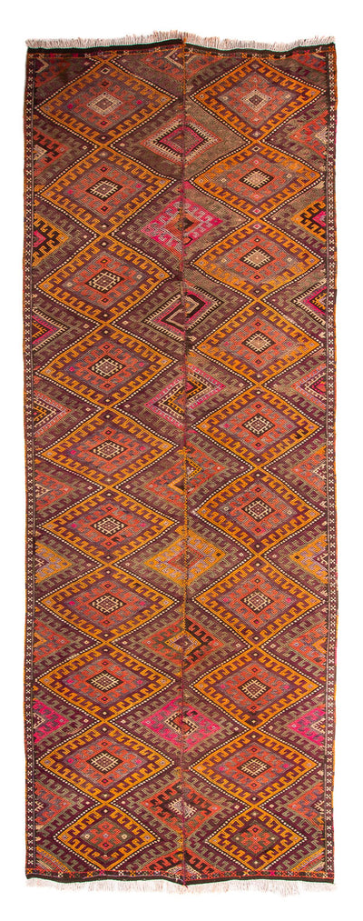 Kilim antigo Tapete 140x370cm